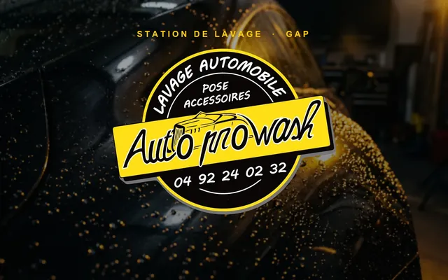 Affiche Auto Pro Wash