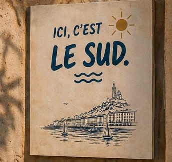 Affiche Ici c'est Le Sud